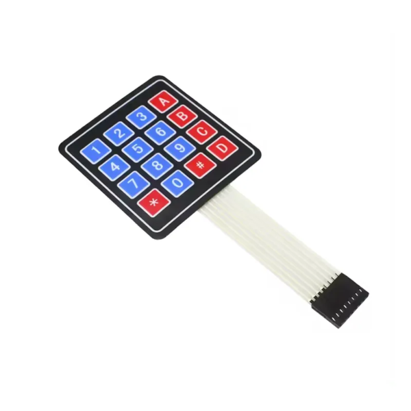 4x4 Membrane Keypad Matrix