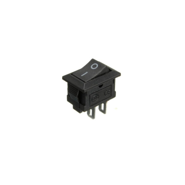 KCD11-101 Mini Rocker Switch – 3A 250V, 2-Pin ON/OFF