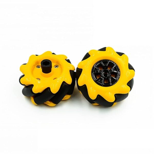 60mm Mecanum Wheels (Pair) – Omni-Directional Robot Wheels